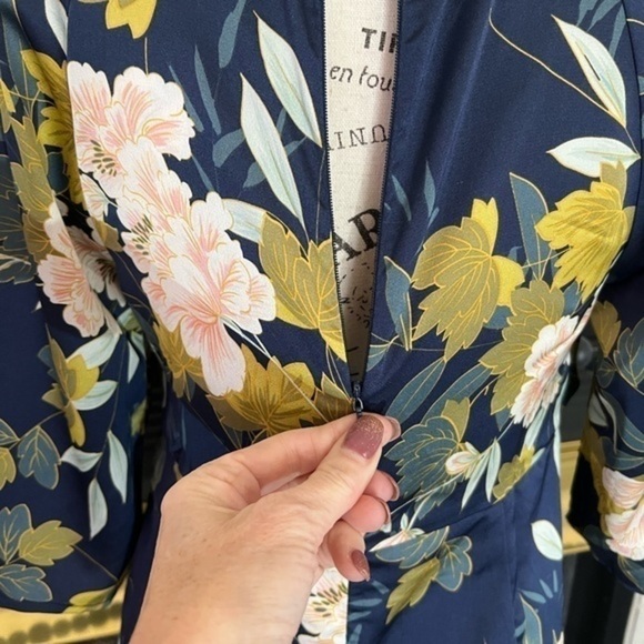 Flawless Satiny Top with Tie on the Side - Picture 4 of 16